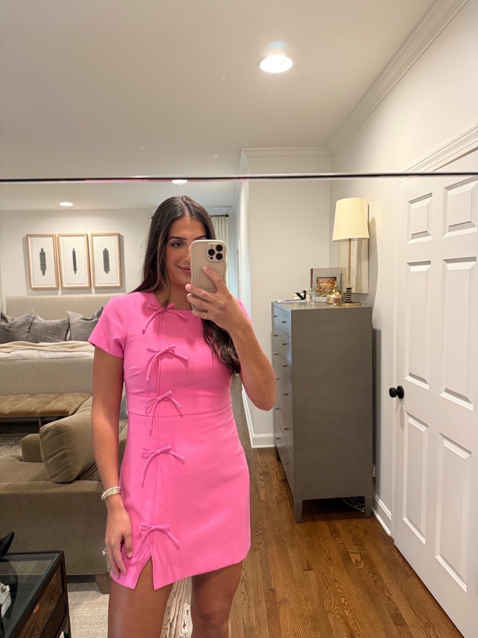 Wore this dress to a baby shower but perfect for V-Day!

TTS: m on Amazon and on sale now! 2 day shipping for prime users 💕

pink baby shower dress, pink dress, baby shower outfit, bow dress, cocktail dress, mini dress, wedding guest dress, Grace White

#LTKSaleAlert #LTKSeasonal #LTKValentine