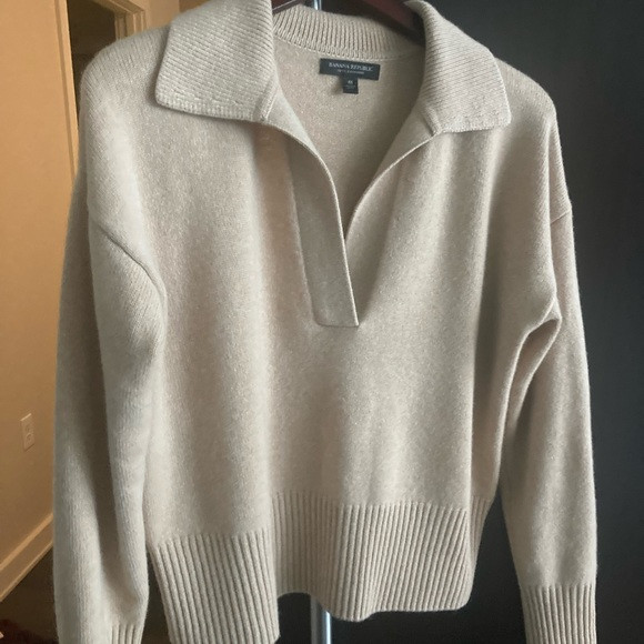 Banana Republic Cashmere Luna Sweater Light Camel Size M | Poshmark