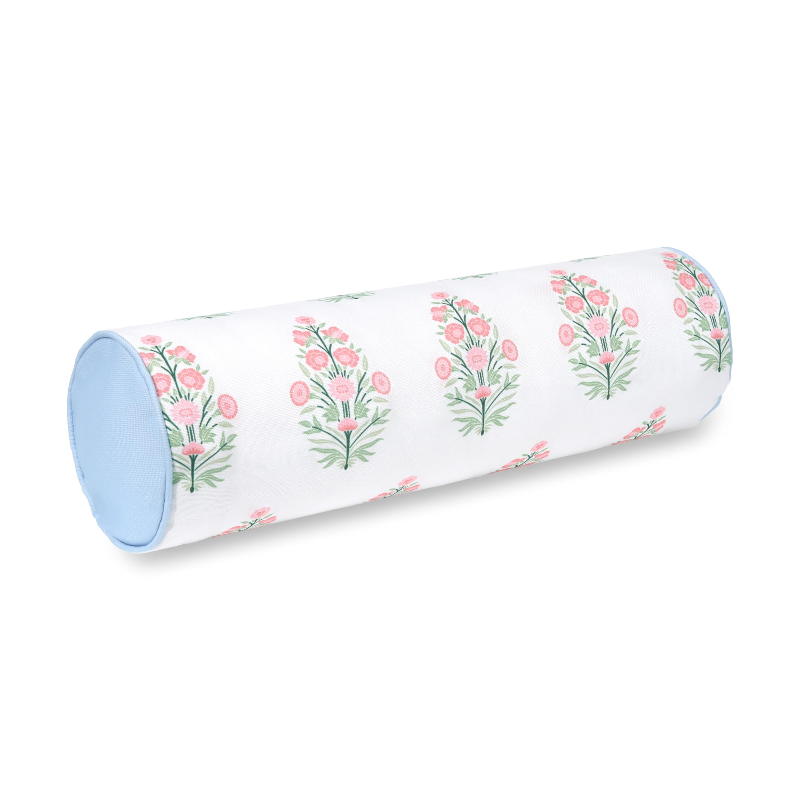 Hofdeco Premium Coastal Grandmillennial Patio Indoor Outdoor Bolster Pillow Cover Only, 6"x20" Wa... | Amazon (US)