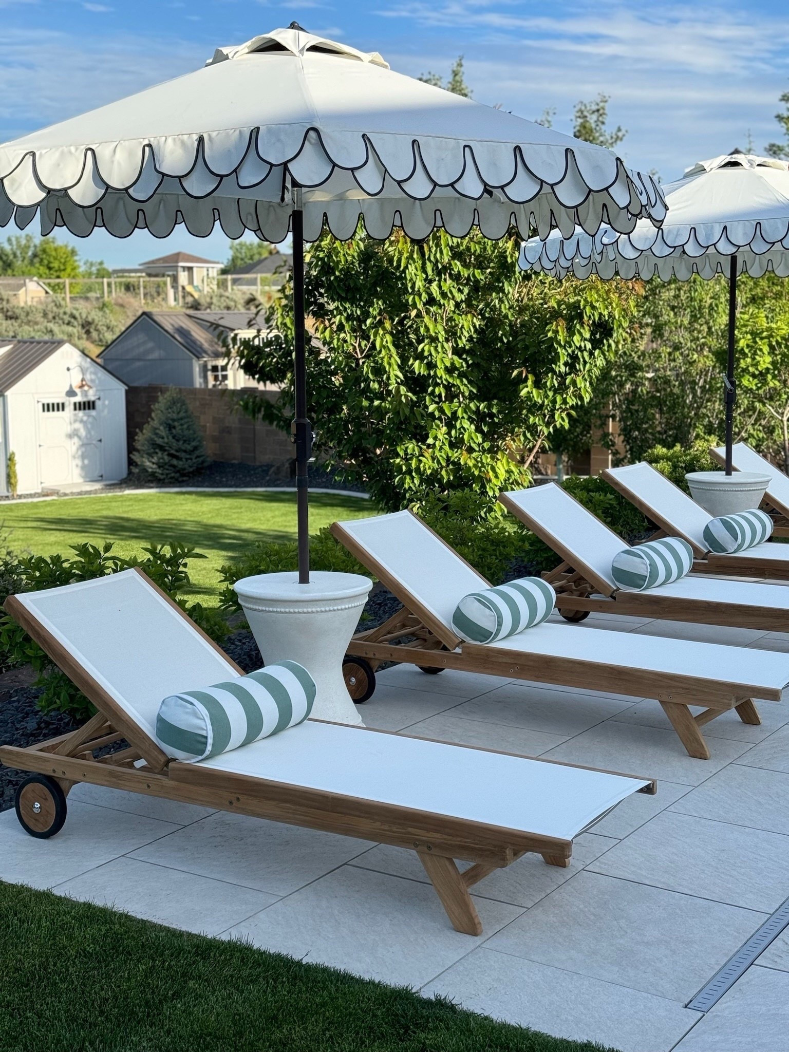 My outdoor pool chaise loungers are 30% off right now during the McGee & Co. Outdoor sale event! We have had them a few years now and they’re the perfect functional and beautiful piece to elevate your patio! 

#LTKHome #LTKSaleAlert