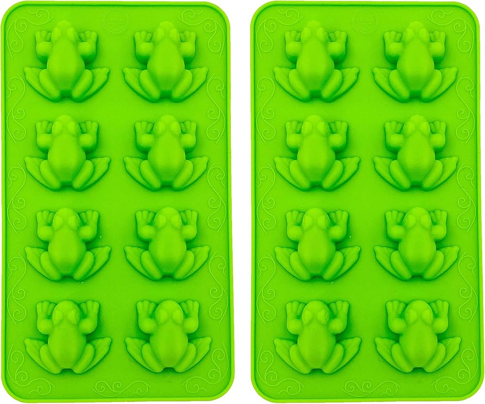 The Dreidel Company Frozen Frogs Silicone Mold, Candy Chocolate Frog Molds for Birthday, party, c... | Amazon (US)