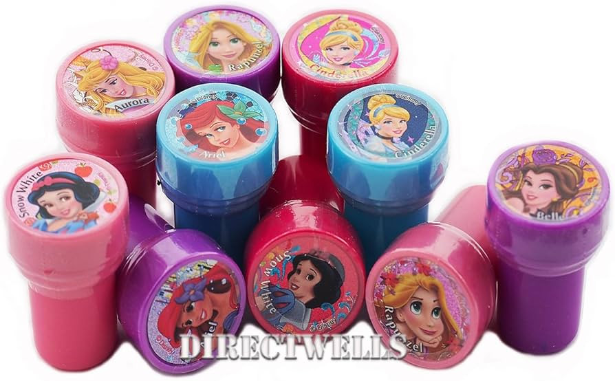 Disney 10 Assorted Self Inking Stampers Party Favor | Amazon (US)