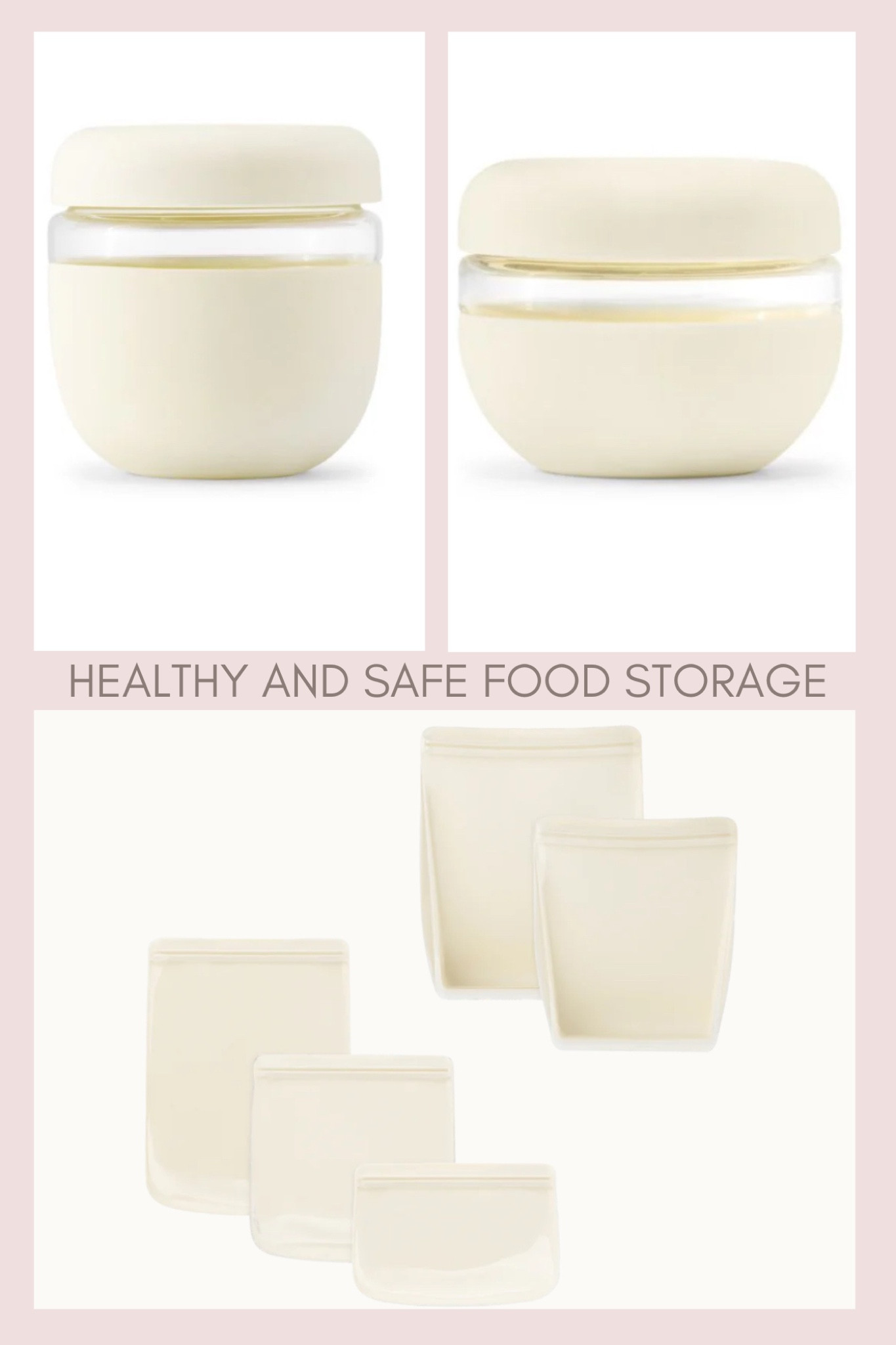 Healthy and safe food storage containers and reusable bags 

#LTKFindsUnder50 #LTKHome #LTKMostLoved
