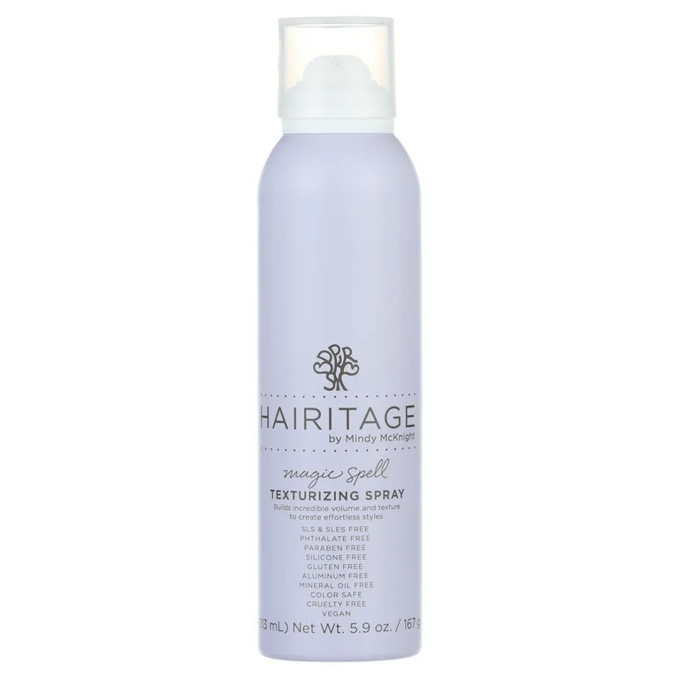 Hairitage Texturizing Hair Spray Builds Volume and Texture, 5.9 oz | Walmart (US)