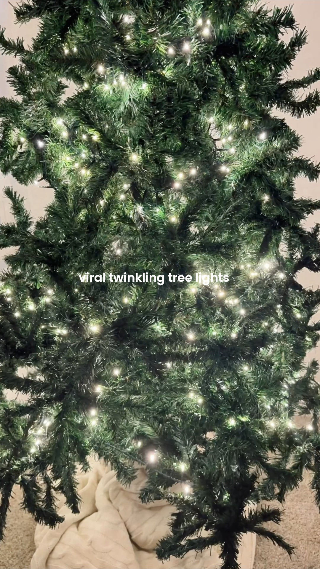 reminder: if you don’t want to buy the viral tree, you can just buy the matching lights 🤝

these are the exact lights used on the Home Depot tree - threw them on our playroom tree* to help it out 🎄🎄

These do warm white, twinkling, and pastel multicolor with several setting variations 

*bought two strands for a thin 7 ft tree*

#homedepot #viraltree #christmastree #twinklelights

#LTKSeasonal #LTKHoliday #LTKHome