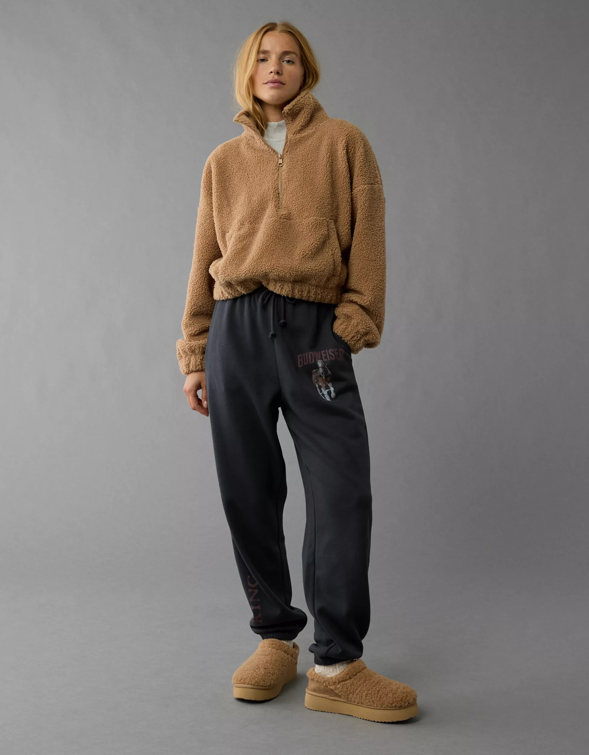 AE Budweiser-Print Sweatpants | American Eagle Outfitters (US & CA)