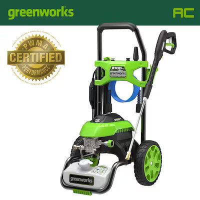 Greenworks 2100 PSI 1.2- Gallons-GPM Cold Water Electric Pressure Washer | Lowe's