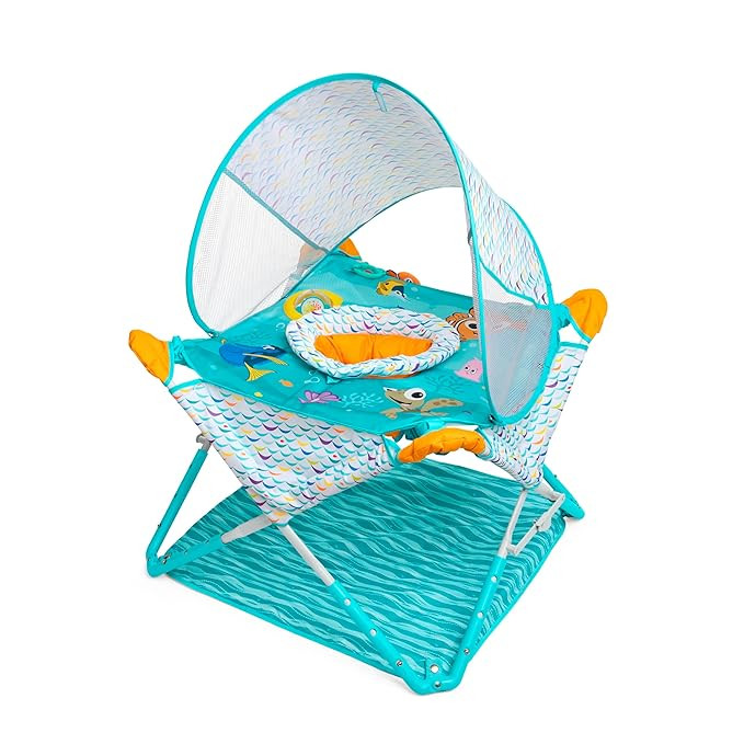Bright Starts Disney Baby Finding Nemo Pop 'N Jump Foldable Activity Center, Indoor/Outdoor, Unis... | Amazon (US)