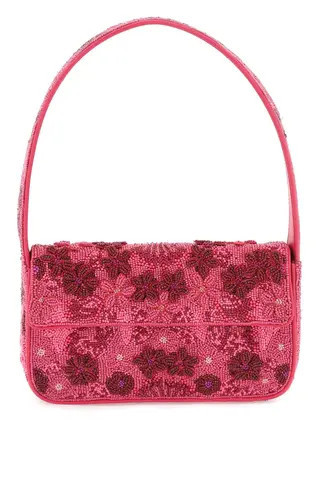 STAUD 'Blossom Garden Party' Tommy Beaded shoulder bag | Residenza725 US