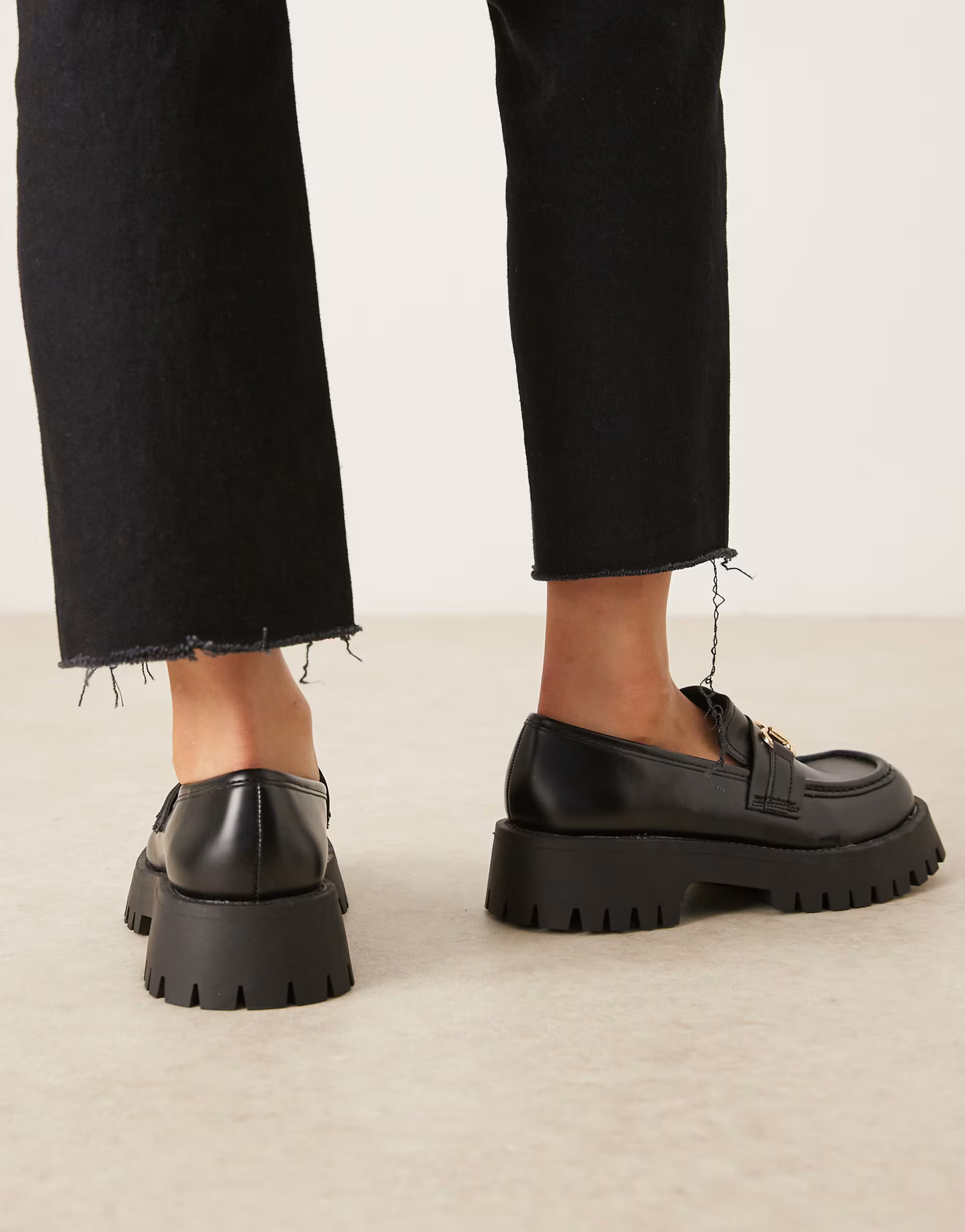 ASOS DESIGN Masterpiece chunky loafer in black | ASOS | ASOS (Global)