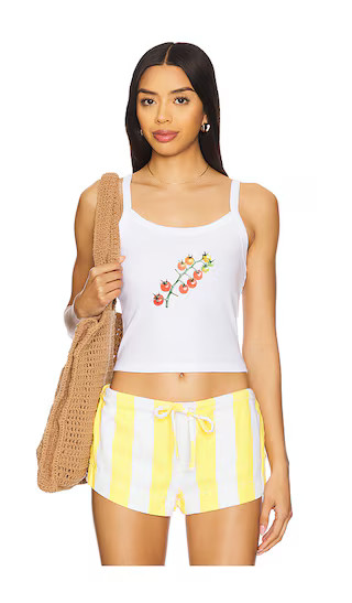 Tomato Tank in White | Revolve Clothing (Global)
