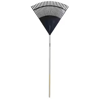 24 in. Poly Leaf Rake | The Home Depot
