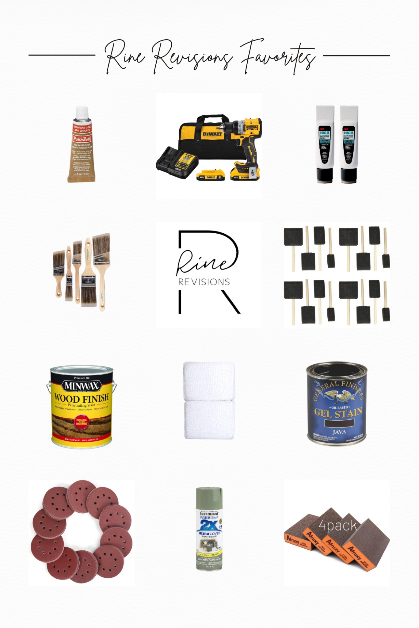 Must have tools for any DIY project! 