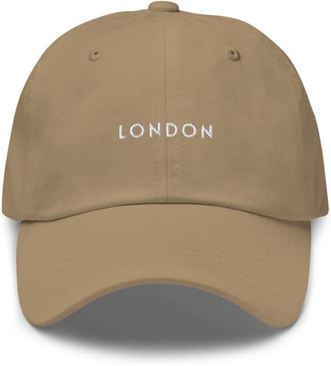 London Hat, London Gifts, London Cap, Minimal Hat, London Art, Travel to London, London England H... | Amazon (US)