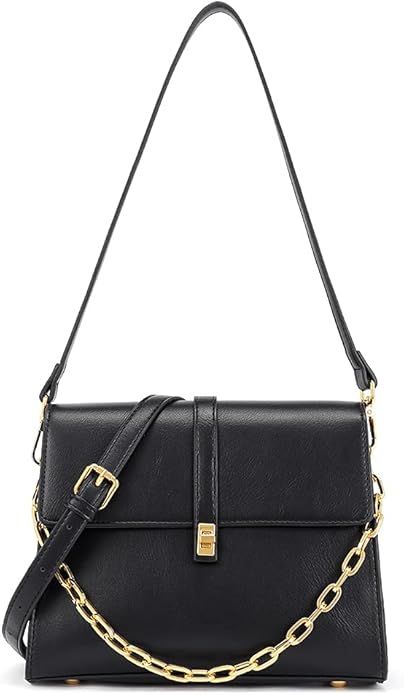 CLUCI Crossbody Bags for Women Medium Purses Fashion Design Ladies Shoulder Handbags with Metal C... | Amazon (US)