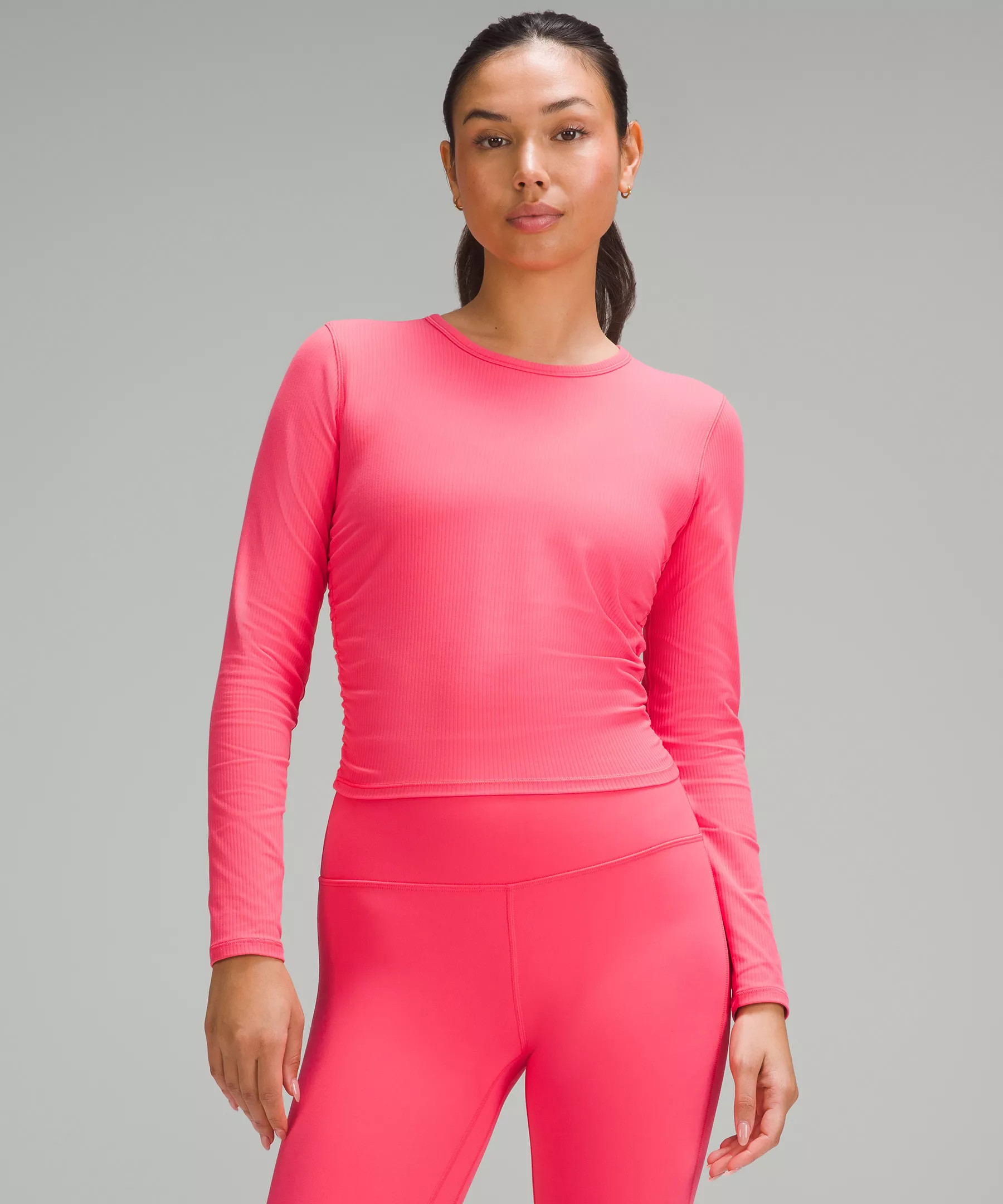 All It Takes Ribbed Nulu Long-Sleeve Shirt | Lululemon (US)