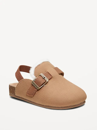 Faux-Suede Buckled Strap Sandals for Baby | Old Navy (CA)