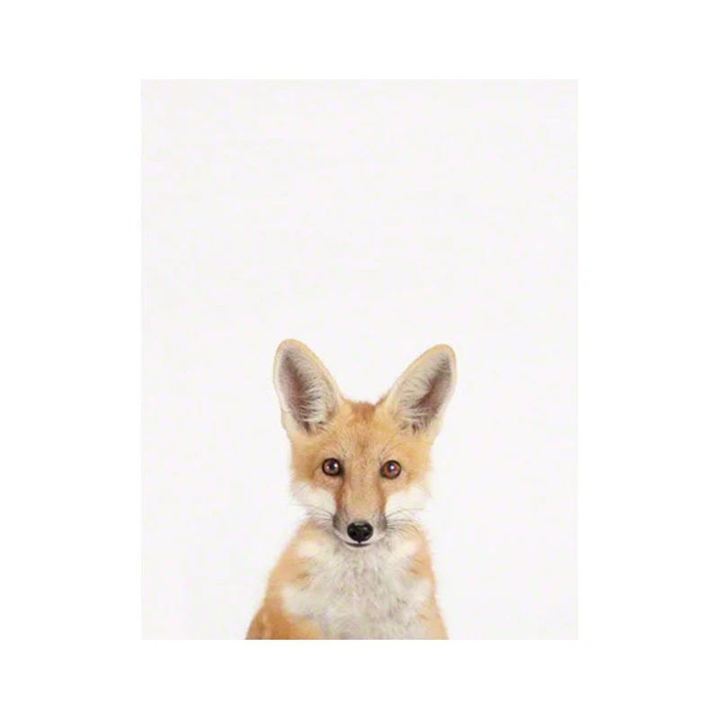 Baby Fox Little Darling Print | Project Nursery