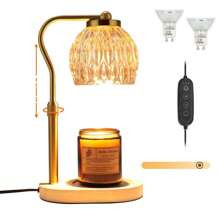Lightess Lamp Candle Warmer,Adjustable Height Candle Warmer Lamp Electronic Candle Warmer,Lantern Candle Melting Lamp For Jar Candles,Candle Warming L | SHEIN