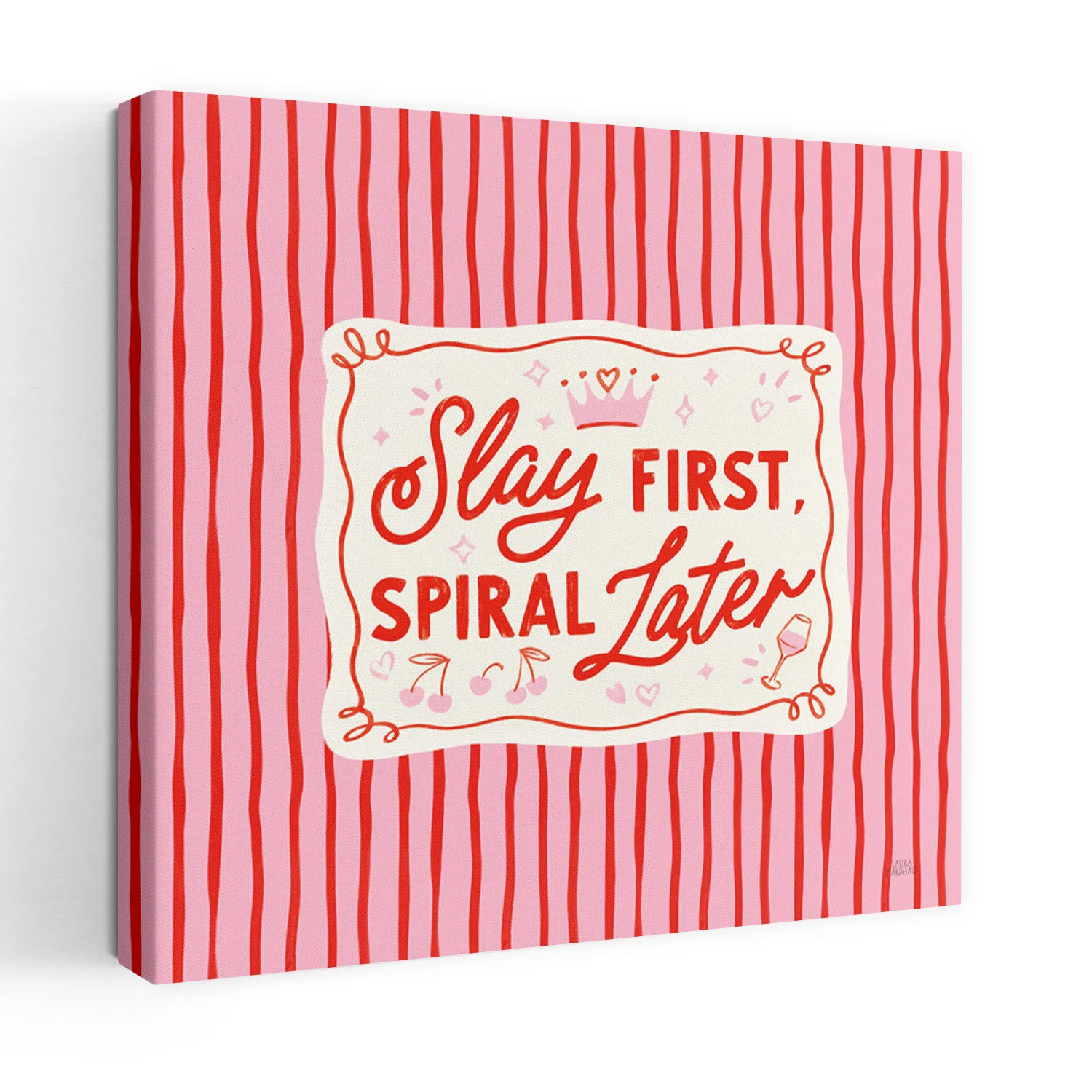 Girly Pop I Contemporary Typography Art | Wayfair | Wayfair North America