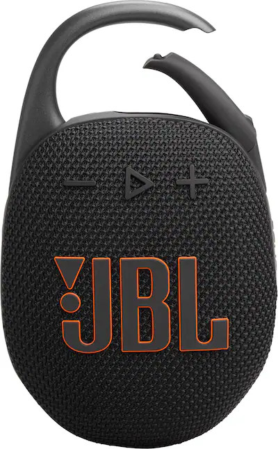JBL - Clip 5 Portable Bluetooth Speaker - 2024 - Black | Best Buy U.S.