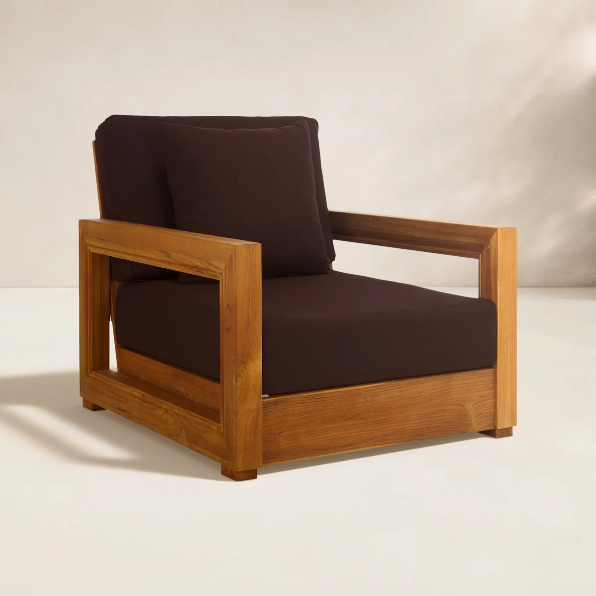 Melrose Teak Outdoor Lounge Chair | Wayfair North America