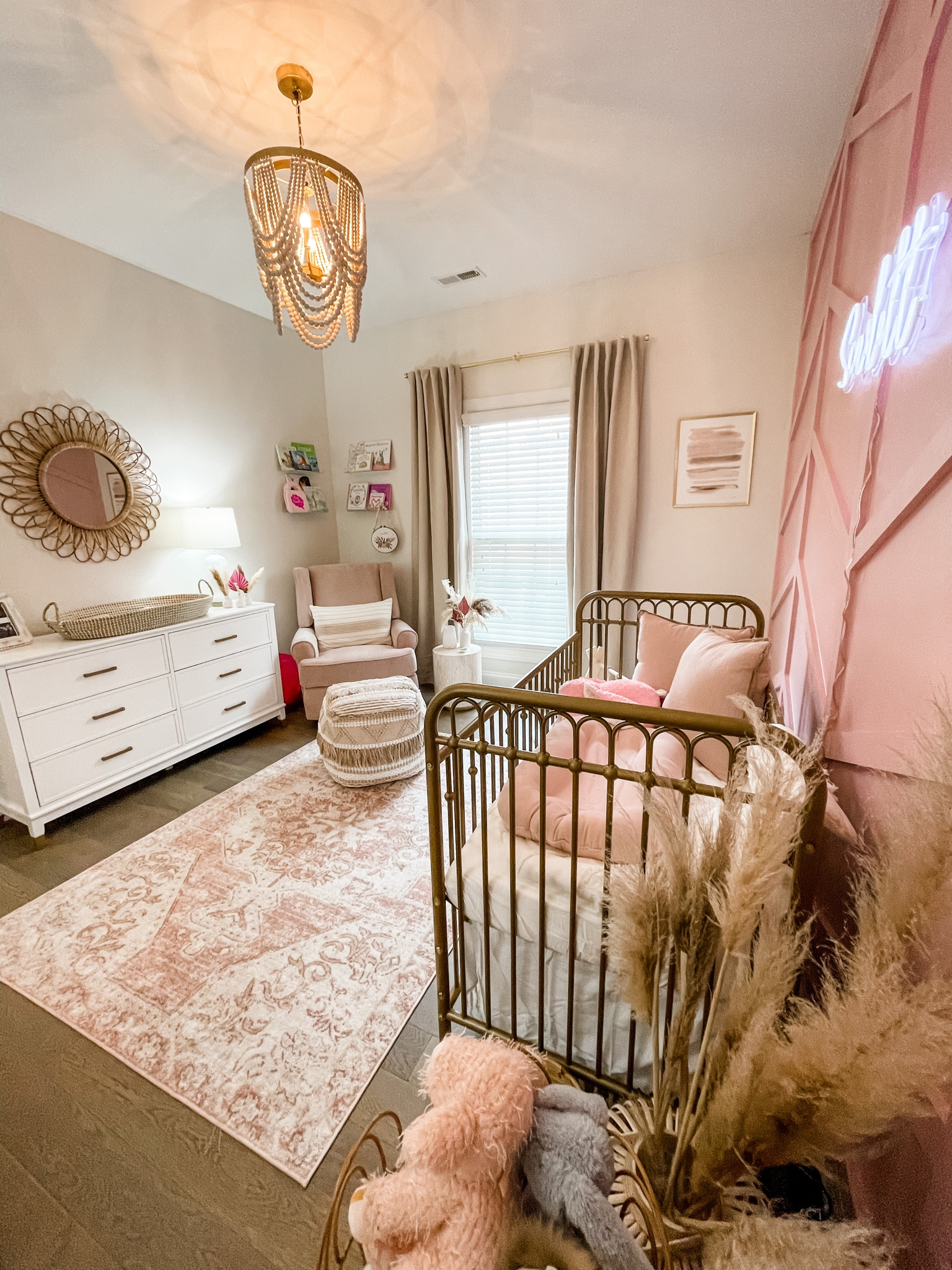 Nursery 
Baby girl nursery 
Boho 
Girl room

#LTKkids #LTKbump #LTKbaby
