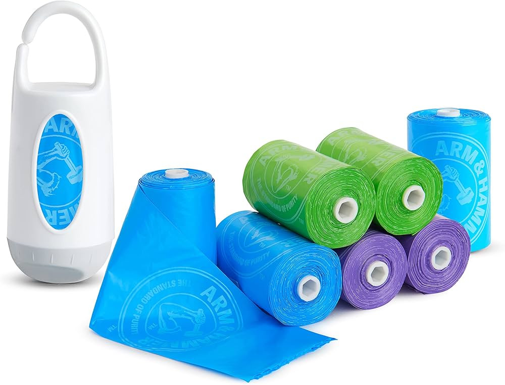 Munchkin® Arm and Hammer Diaper Bag Dispenser and 96 Diaper Disposal Bags | Amazon (US)