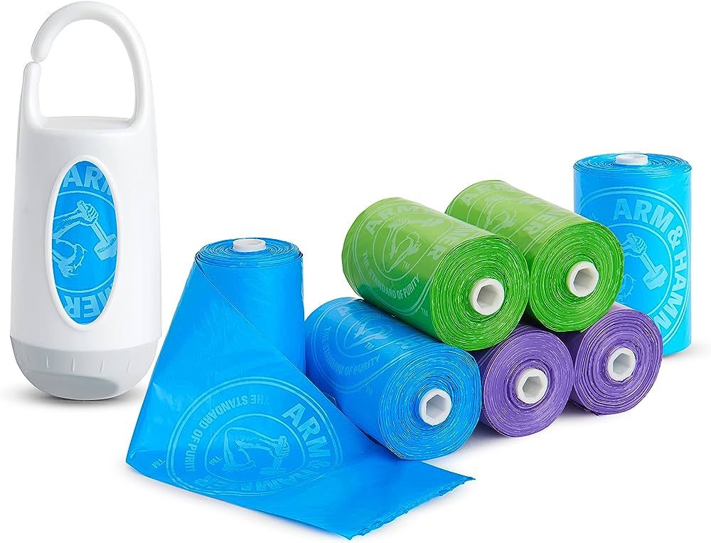 Munchkin® Arm and Hammer Diaper Bag Dispenser and 96 Diaper Disposal Bags | Amazon (US)