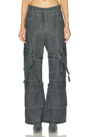 Acne Studios Baggy Trouser in Black | FWRD | FWRD 