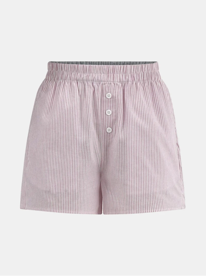 No Boundaries Calzoncillos Bóxer de Algodón con Cintura Enrollable, Mujer | Walmart (US)