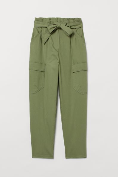 Cotton utility trousers | H&M (UK, MY, IN, SG, PH, TW, HK)