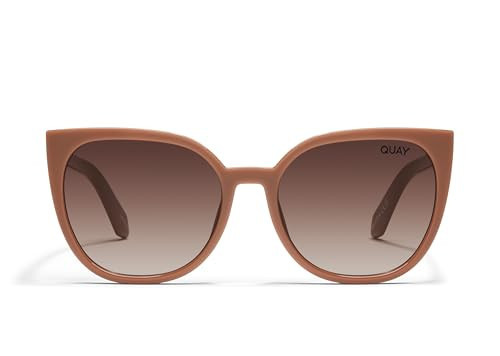 Quay - Womens Sunglasses, Cat Eye Lenses with UV Protection (Staycation, Brown) | Amazon (US)