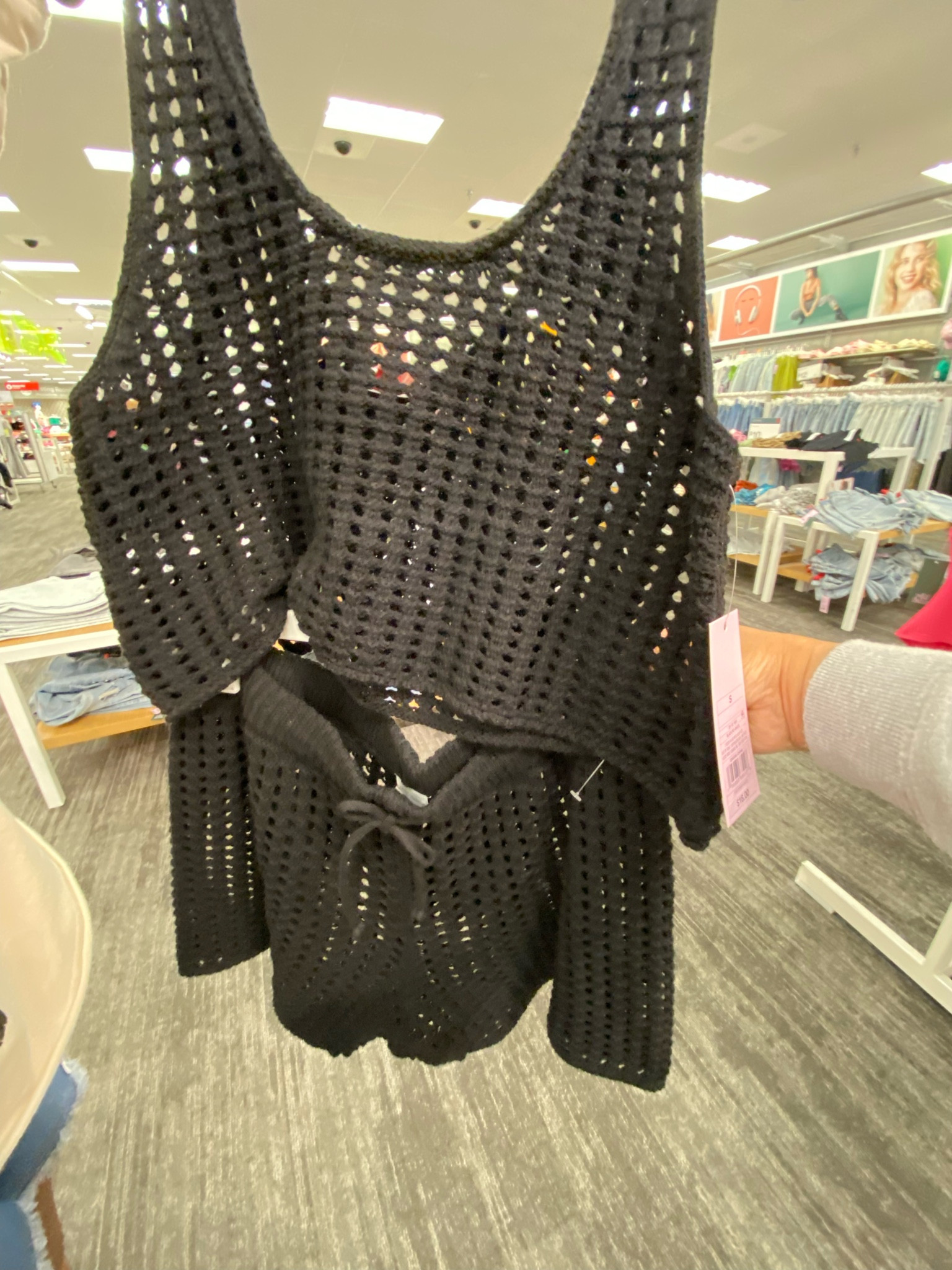 Tank and shorts knitted crochet swimsuit cover up! Vacation style

#LTKswim #LTKunder50 #LTKtravel