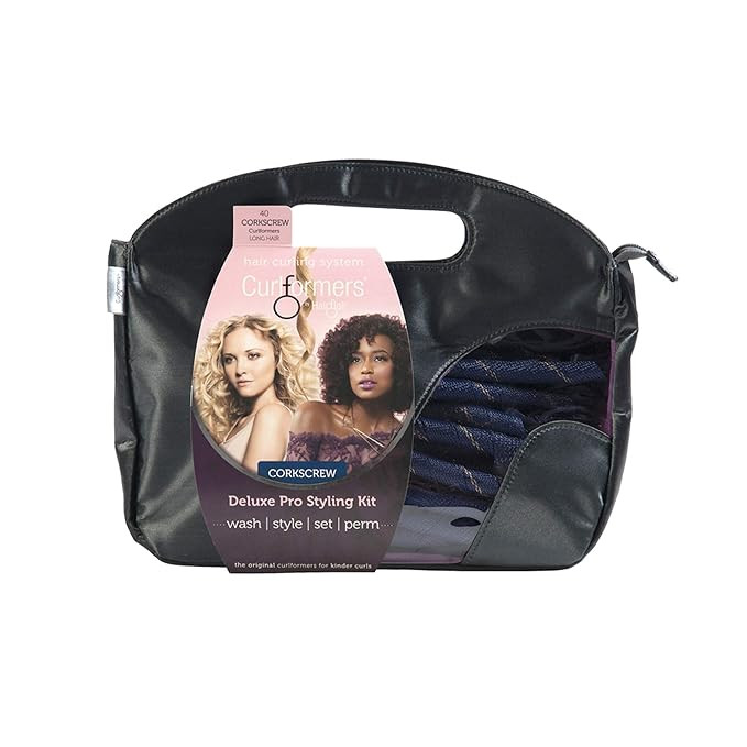 Original Heatless Hair Curlers by Curlformers • Deluxe Corkscrew Curls Styling Kit For Long Hai... | Amazon (US)
