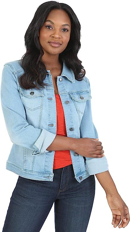 Women's Stretch Denim Jacket | Amazon (US)