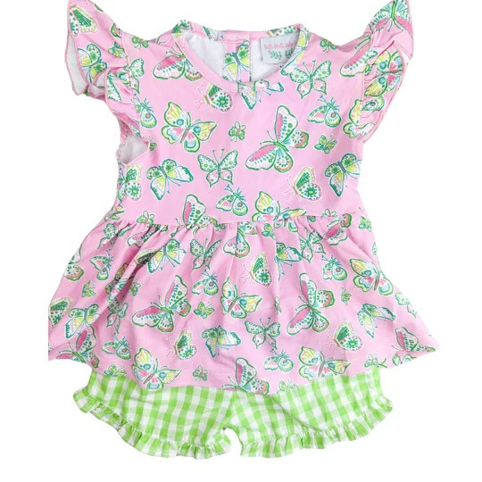 Butterfly Kisses Short set | Tutti Frutti Kids Co