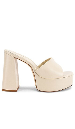 Dolly Mule in Ivory | Revolve Clothing (Global)