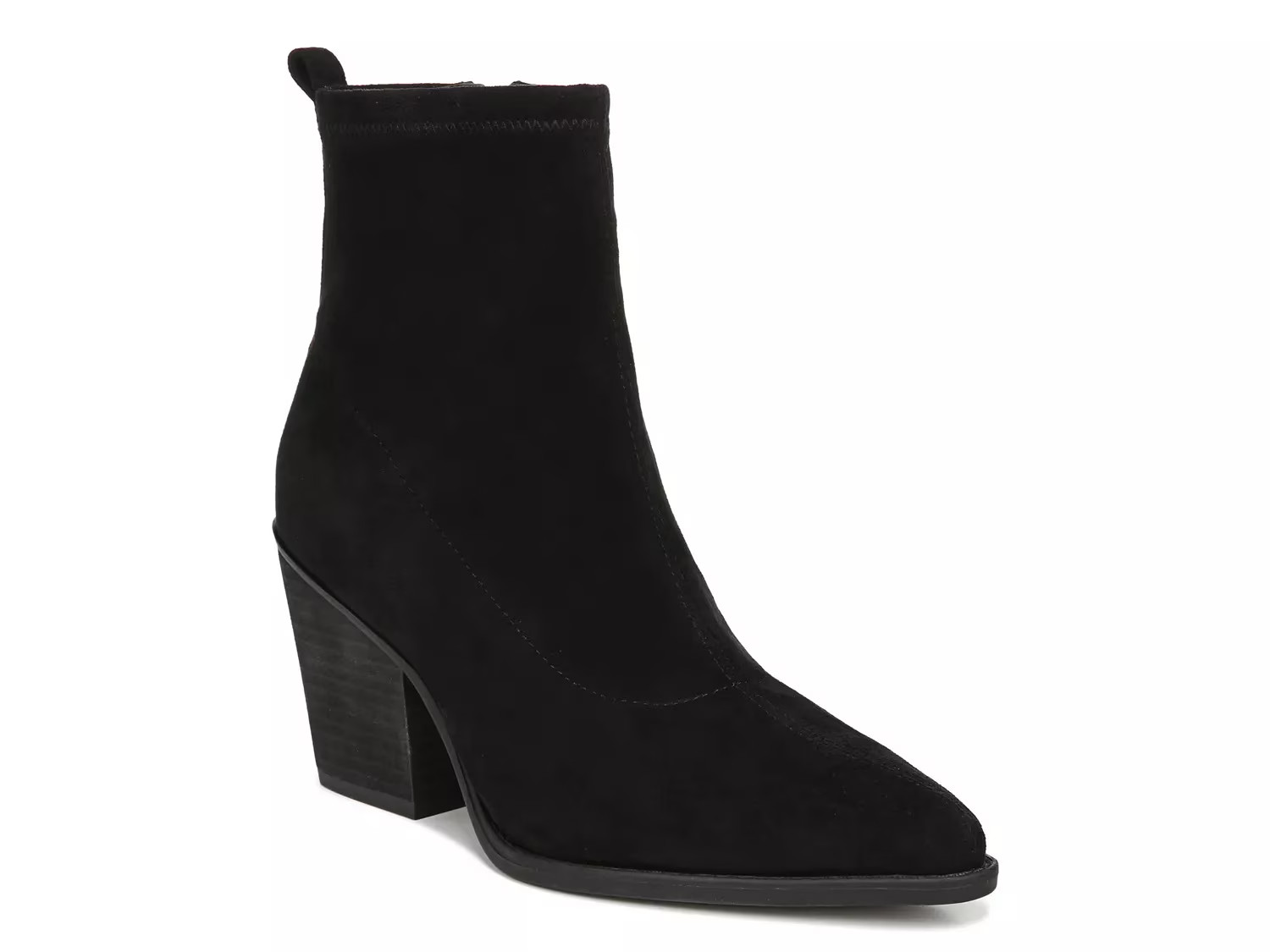 SOUL Naturalizer Melodi Bootie - Women's - Black - Block Bootie | DSW