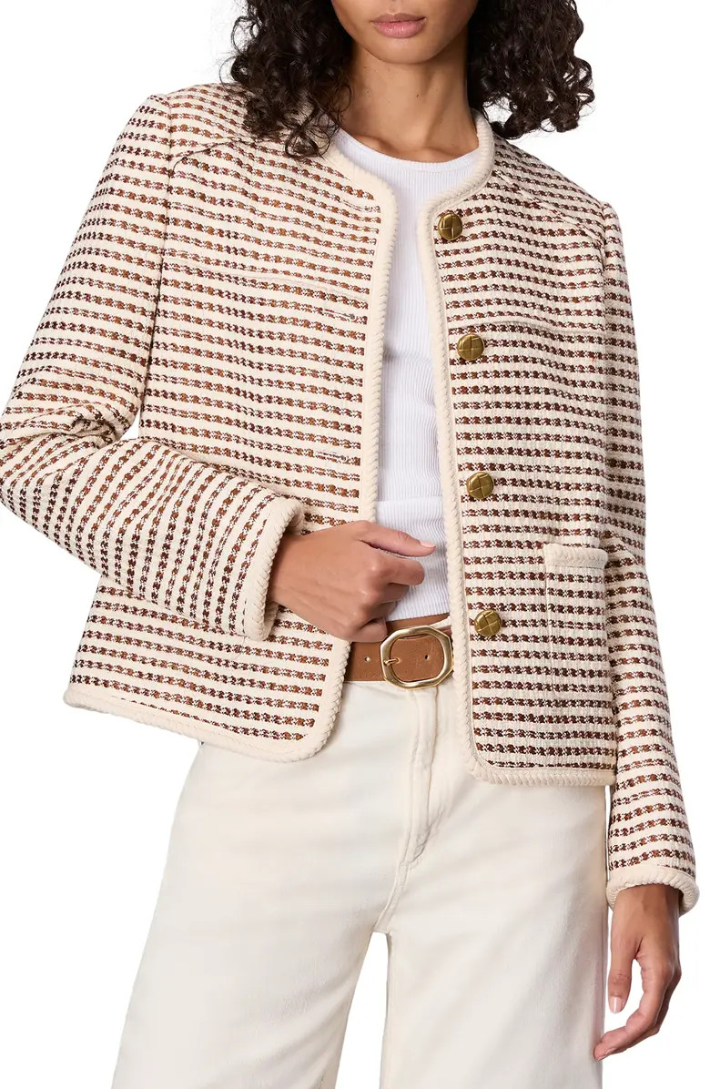 rag & bone Mirabelle Cotton Blend Tweed Jacket | Nordstromrack | Nordstrom Rack