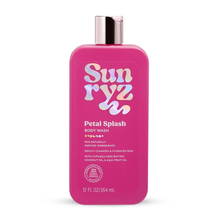 Sunryz Petal Splash Body Wash, 12 fl oz | Walmart (US)