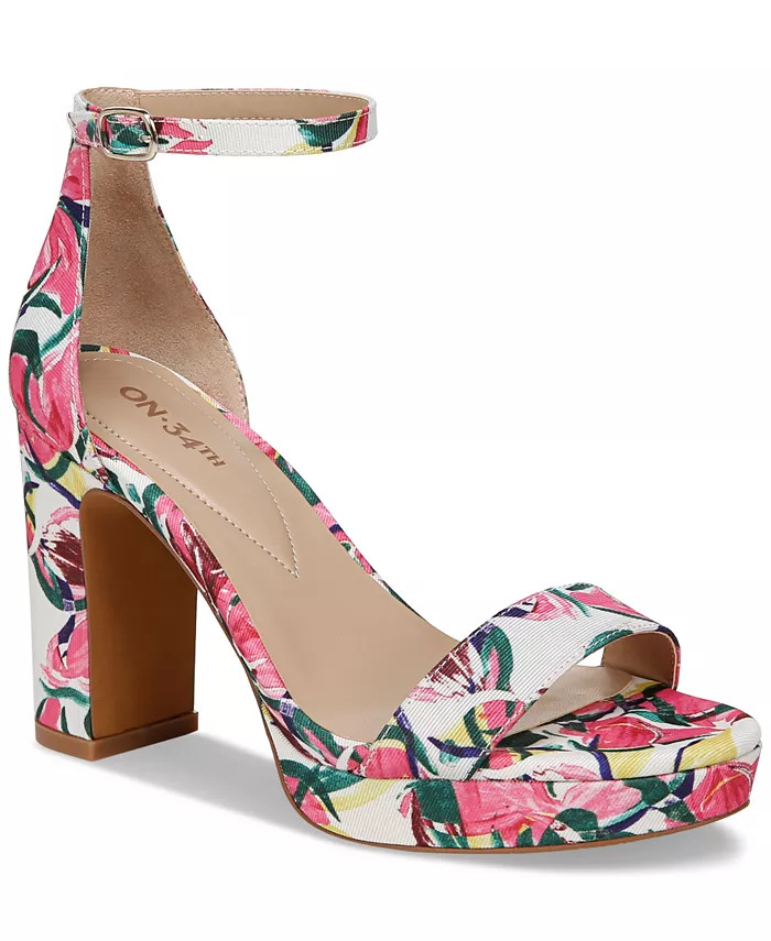On 34th Women's Rannda Platform Dress Sandals, Created for Macy's - Macy's | Macy's