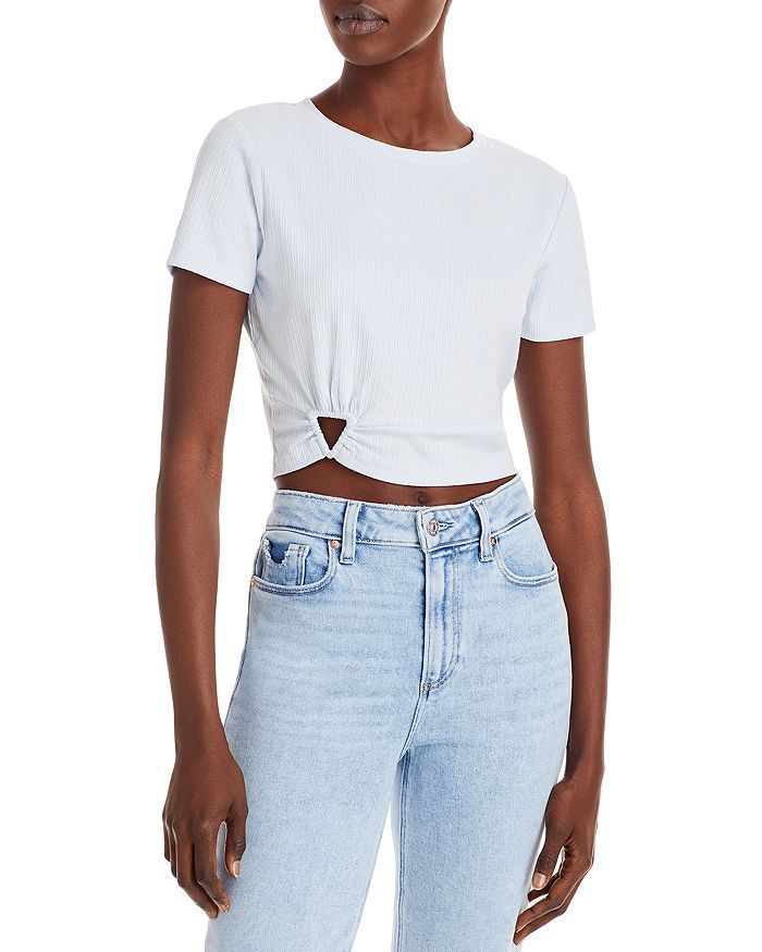 Cropped Ring Top - 100% Exclusive | Bloomingdale's (US)