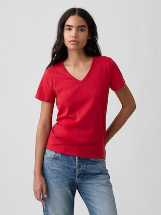 Favorite V-Neck T-Shirt | Gap Factory
