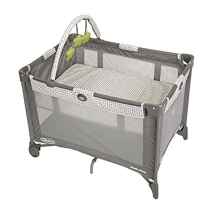 Graco Pack and Play On the Go Playard, Includes Full-Size Infant Bassinet, Push Button Compact Fo... | Amazon (US)