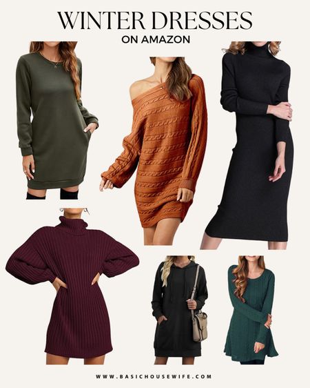 Looking for the best cozy winter dresses? I’m obsessing over these cute, long sleeve dresses on Amazon that are perfect for winter! 🥶 Plus, they’re all super affordable! #winteroutfit #winterootd #amazonfinds



#LTKunder50 #LTKSeasonal
