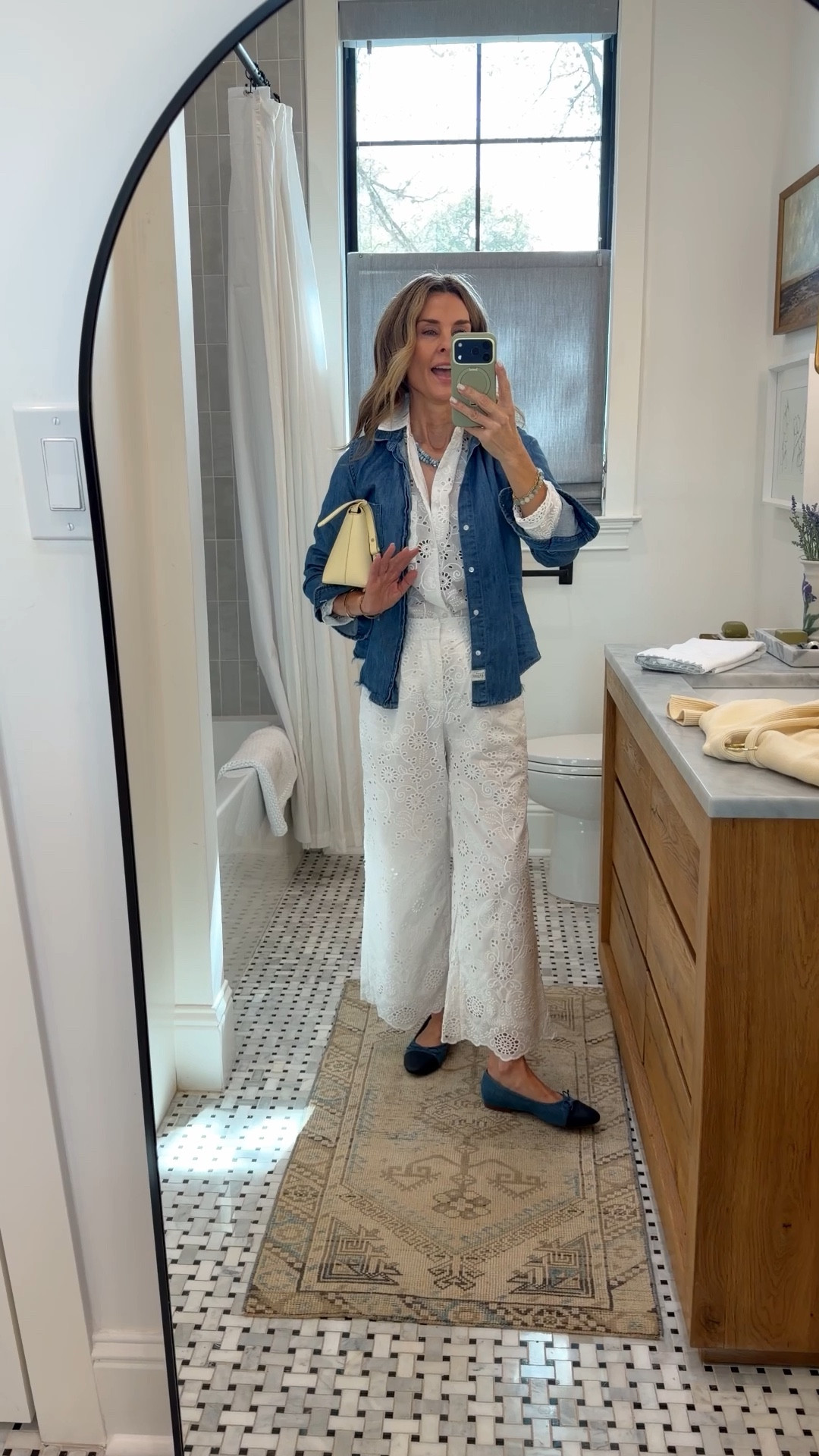 I’m 5’6”
-Knit pull on crop flare pants sz XS 
-Eyelet top sz XS 
-Eyelet pants with beautiful details! (I links shorts too) Sz XS 
-Open Knit Cardigan Sz XS 

Splendid x Cella Jane collab is so good! Love the soft fabrics, and prints are on trend! 

#LTKootd #LTKOver40 #LTKgrwm