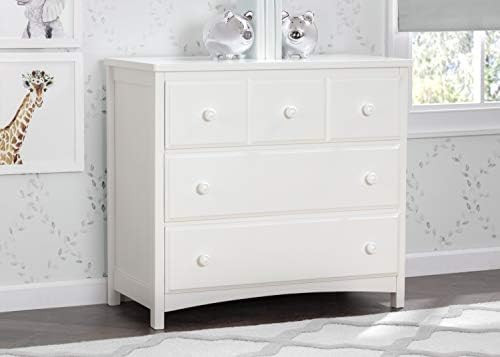 Delta Children 3 Drawer Dresser, Bianca | Amazon (US)