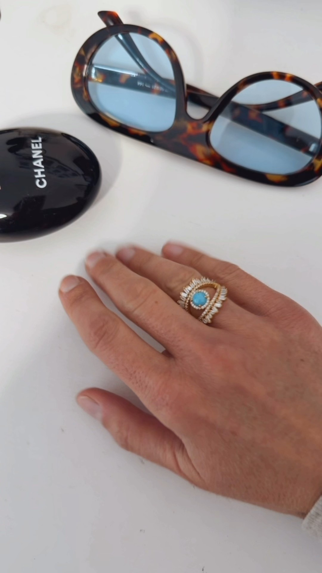 Perfect Christmas present! This is a statement ring that will turn heads for sure 🩵

#LTKFindsUnder100 #LTKGiftGuide #LTKHoliday