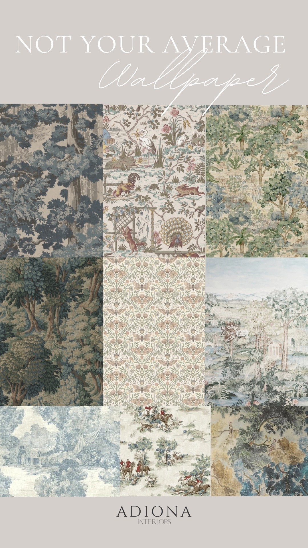 Not your average wallpaper 

#LTKHome #LTKSeasonal